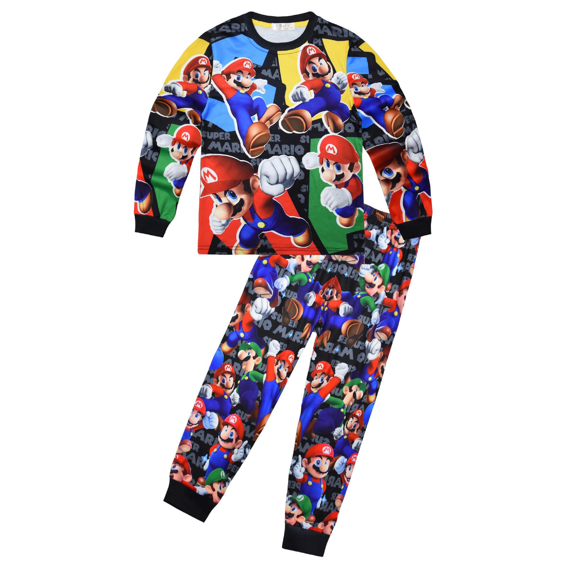 Set Animated Cartoon Digital Printing Medium And Older Children S Loungewear Set Long-Sleeved Two-Piece Set Sleeping 7837 110
Set Animated Cartoon Digital Printing Medium And Older Children S Loungewear Set Long-Sleeved Two-Piece Set Sleeping 7837 110