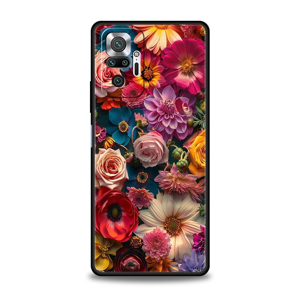 Colorful Flower Phone Case For Xiaomi Redmi Note 14 13 5G 10 11 12 Pro Plus 4G 14C 13C 12C 10C Black Cover Note 14Pro 5G
Colorful Flower Phone Case For Xiaomi Redmi Note 14 13 5G 10 11 12 Pro Plus 4G 14C 13C 12C 10C Black Cover Note 14Pro 5G