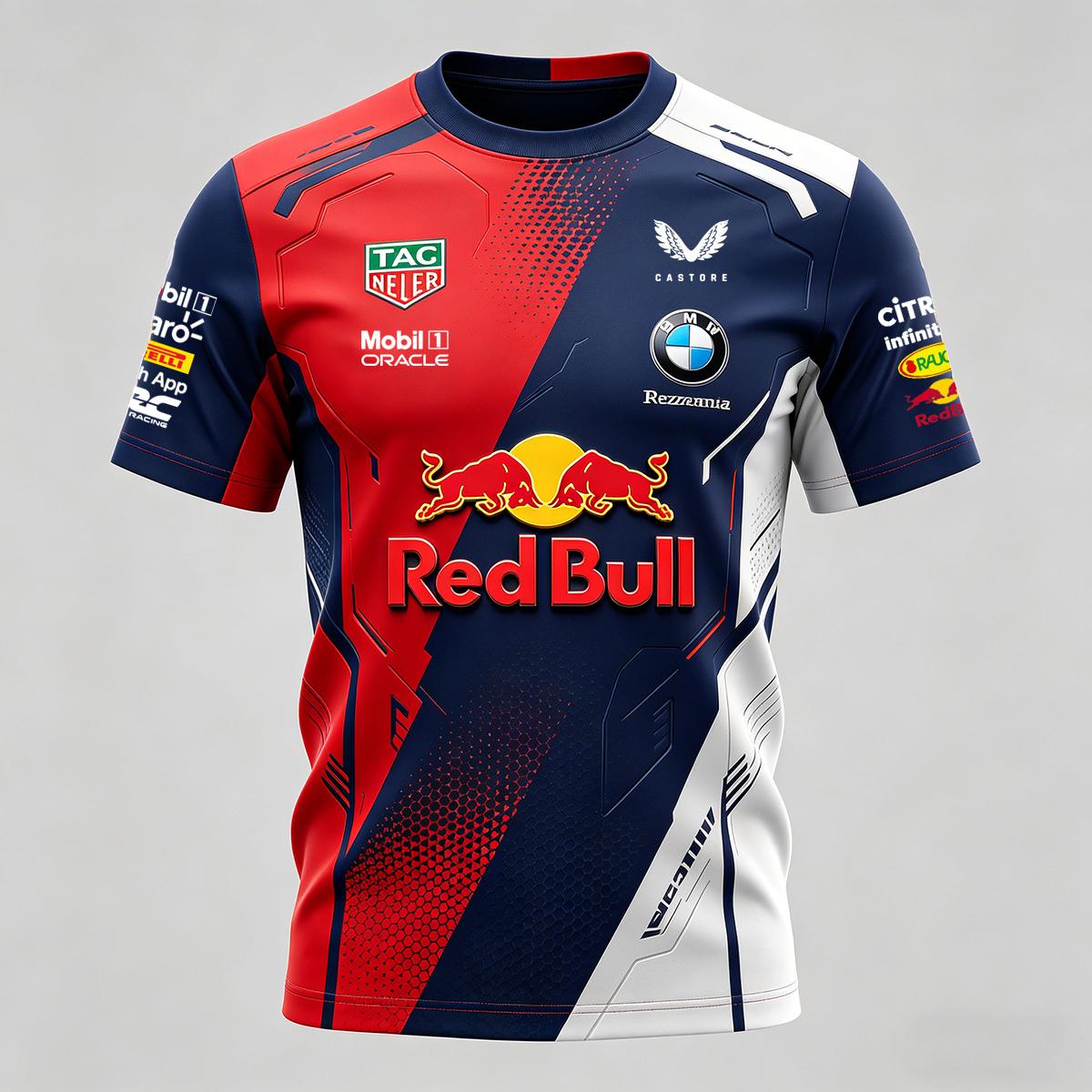 3D-принтована футболка Red Bull Racing Suit, підходить для чоловіків і жінок, повсякденна спортивна футболка S
3D-принтована футболка Red Bull Racing Suit, підходить для чоловіків і жінок, повсякденна спортивна футболка S