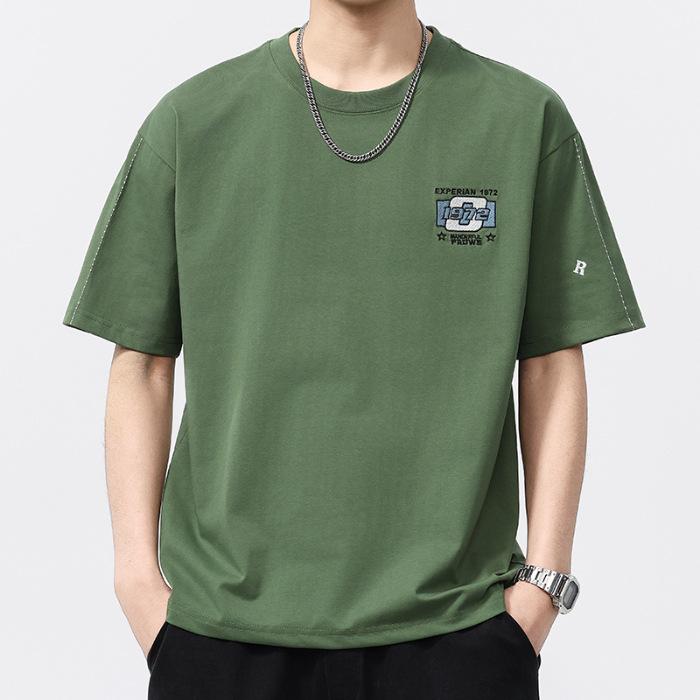 New Summer Men s Round Neck Short T-shirt Short Sleeve Thin Casual Youth Half-sleeved Shirt 4XL
New Summer Men s Round Neck Short T-shirt Short Sleeve Thin Casual Youth Half-sleeved Shirt 4XL