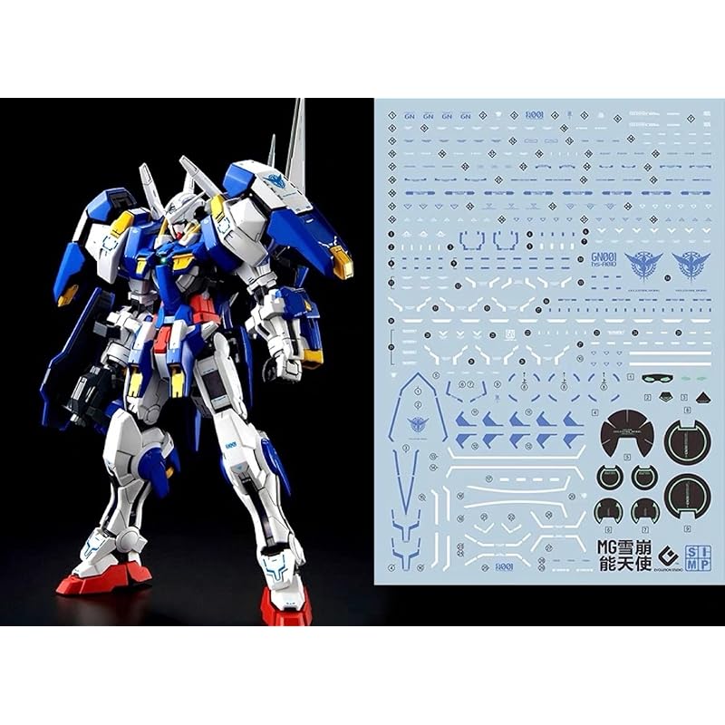 fluorescence!! HG RG MG PG RE HiRM robot MS Water transfer decal for detail improvement (MG 1/100 gundam For Avalanche Exia Dash)
fluorescence!! HG RG MG PG RE HiRM robot MS Water transfer decal for detail improvement (MG 1/100 gundam For Avalanche Exia Dash)