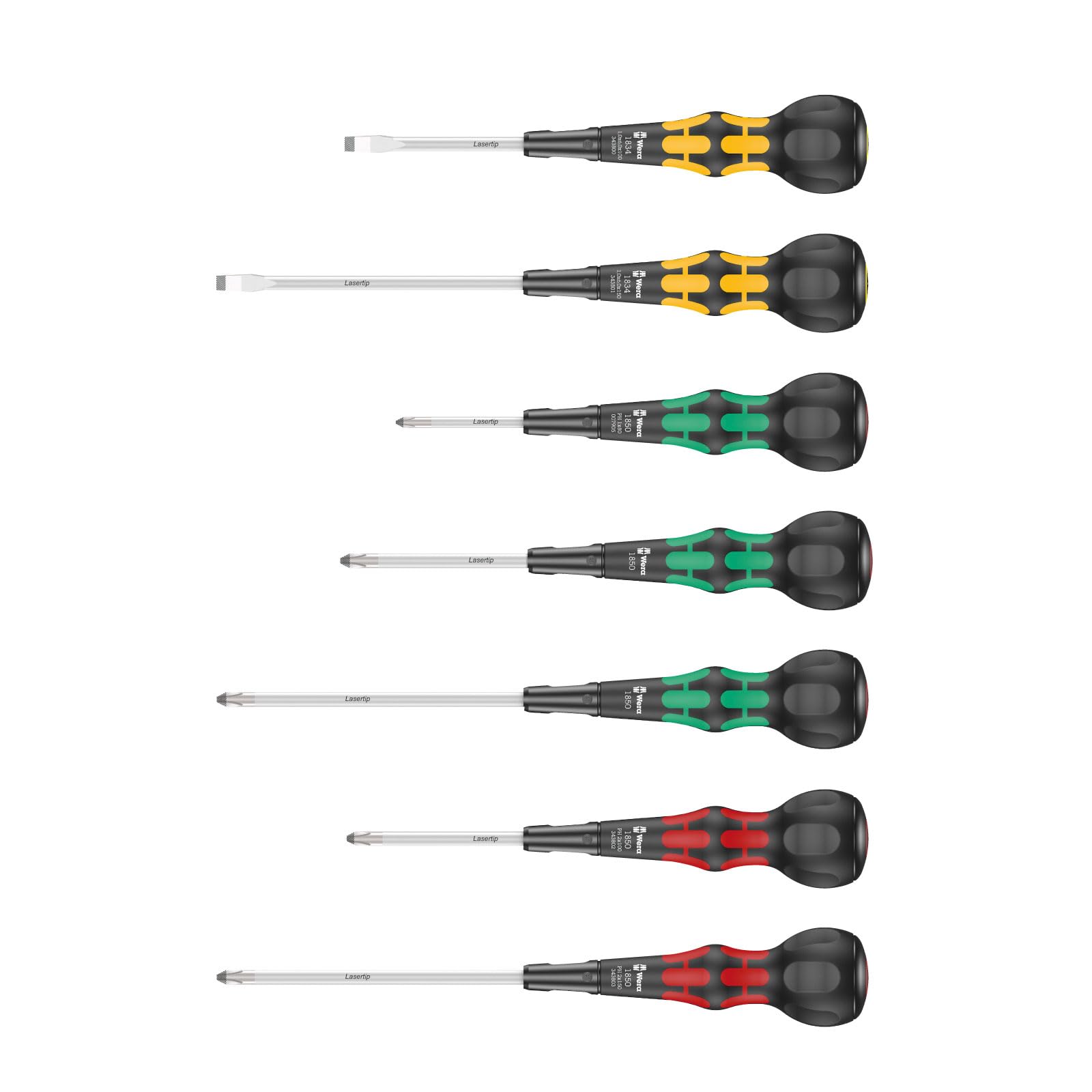 Набор отверток WERA Laser Chip Ball Grip, набор отверток Phillips, 7 предметов (Набор WERA)
Набор отверток WERA Laser Chip Ball Grip, набор отверток Phillips, 7 предметов (Набор WERA)