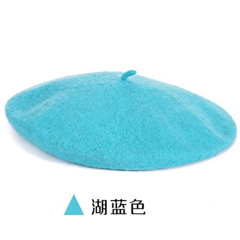 Autumn Winter French Beret Wool Pumpkin hats for women Ladies Female Outdoor Thick Warm Artist Caps Gifts 56-58cm озеро синього кольору
Autumn Winter French Beret Wool Pumpkin hats for women Ladies Female Outdoor Thick Warm Artist Caps Gifts 56-58cm озеро синього кольору