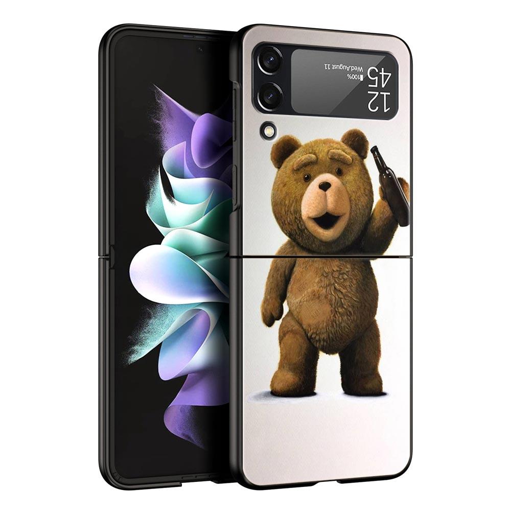Hard PC Phone Case For Samsung Galaxy Z Flip 7 6 5 4 Black Cover For Galaxy Z Flip 3 Foldable Shockproof Funny Tedy Bear Fundas Z Flip 7
Hard PC Phone Case For Samsung Galaxy Z Flip 7 6 5 4 Black Cover For Galaxy Z Flip 3 Foldable Shockproof Funny Tedy Bear Fundas Z Flip 7