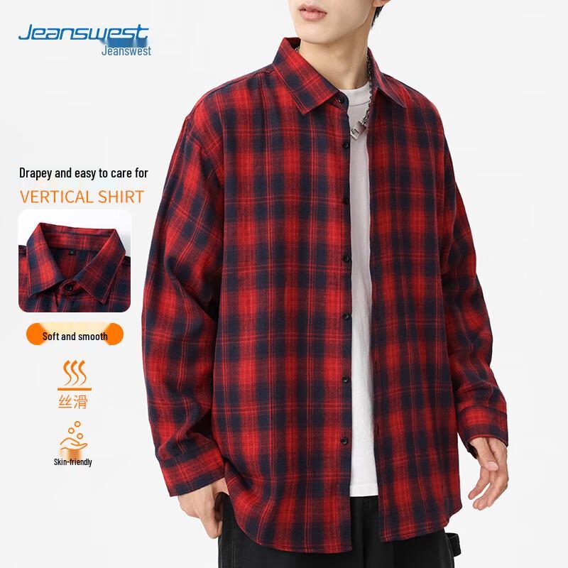 Jeanswest Men s Plaid Long-Sleeve Shirt L
Jeanswest Men s Plaid Long-Sleeve Shirt L
