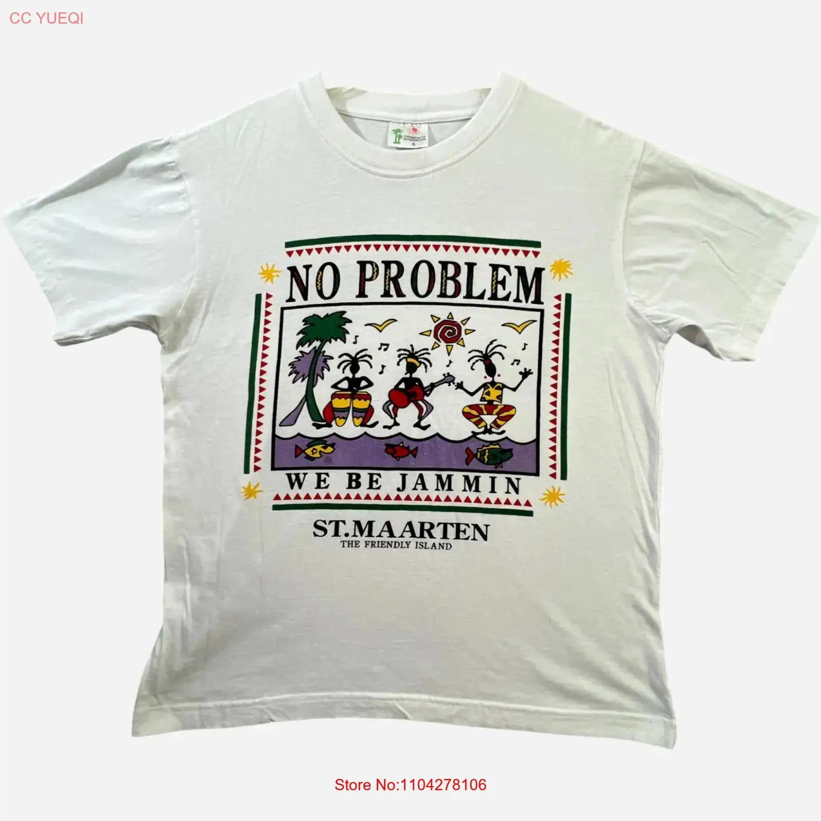 Vintage St Maarteen T Shirt Womens Small White No Problem We Be Jammin vintage Washed streetwear Casual Stylish 5XL різнокольоровий
Vintage St Maarteen T Shirt Womens Small White No Problem We Be Jammin vintage Washed streetwear Casual Stylish 5XL різнокольоровий