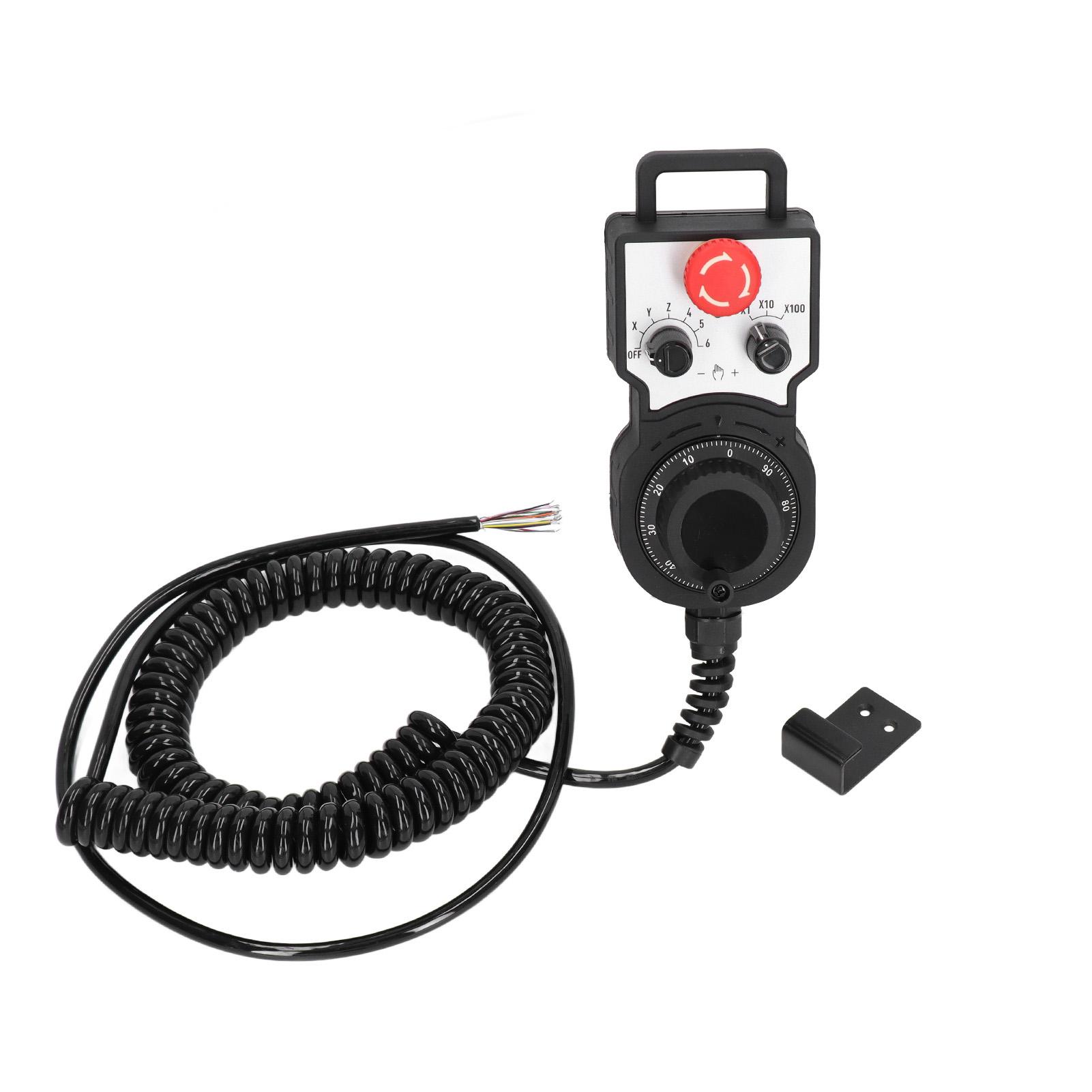CNC Resettable Handwheel Controller Lathe Motion System Manual Pulse Generator with Bracket 5V
CNC Resettable Handwheel Controller Lathe Motion System Manual Pulse Generator with Bracket 5V