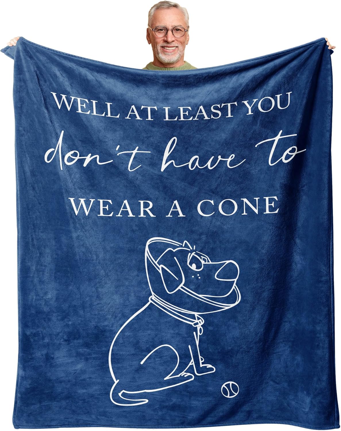 Get Well Gifts for Women/Men Blanket Blue, Get Well Soon/Feel Better/Surgery Recovery/Cheer Up Gifts for Women, at Least 70x100cm
Get Well Gifts for Women/Men Blanket Blue, Get Well Soon/Feel Better/Surgery Recovery/Cheer Up Gifts for Women, at Least 70x100cm