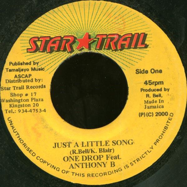 7inch Record ONE DROP, ANTHONY B - Just A Little Song NONE Star Trail 2000 Jamaica Reggae, Ska & Dub Used
7inch Record ONE DROP, ANTHONY B - Just A Little Song NONE Star Trail 2000 Jamaica Reggae, Ska & Dub Used