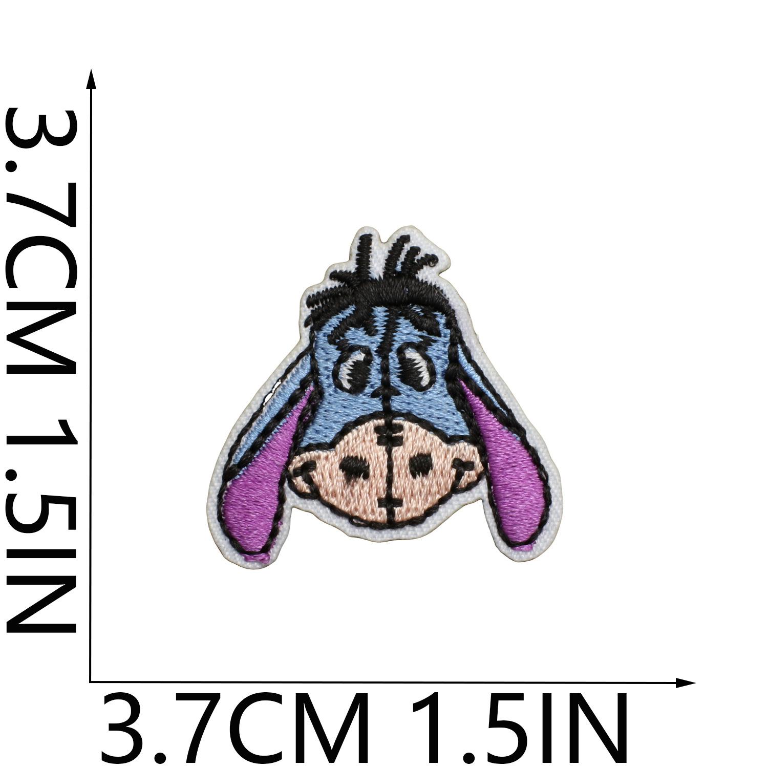 Bear Embroidery Cloth Sticker Cartoon Character Patch Sticker Little Tiger Computer Embroidery Chapter Boy Bag Patch Decorative Sticker no. 32_3 pieces
Bear Embroidery Cloth Sticker Cartoon Character Patch Sticker Little Tiger Computer Embroidery Chapter Boy Bag Patch Decorative Sticker no. 32_3 pieces