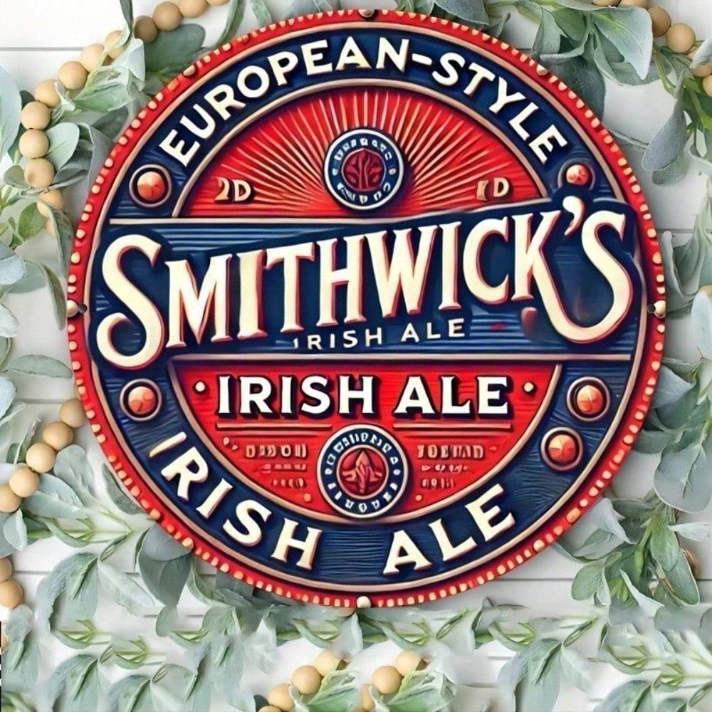 Smithwicks Irish Beer Metal Tin Sign 8 Inch Round Vintage Retro Pub Bar Wall Decor Aluminum Man Cave Gift різнокольоровий
Smithwicks Irish Beer Metal Tin Sign 8 Inch Round Vintage Retro Pub Bar Wall Decor Aluminum Man Cave Gift різнокольоровий