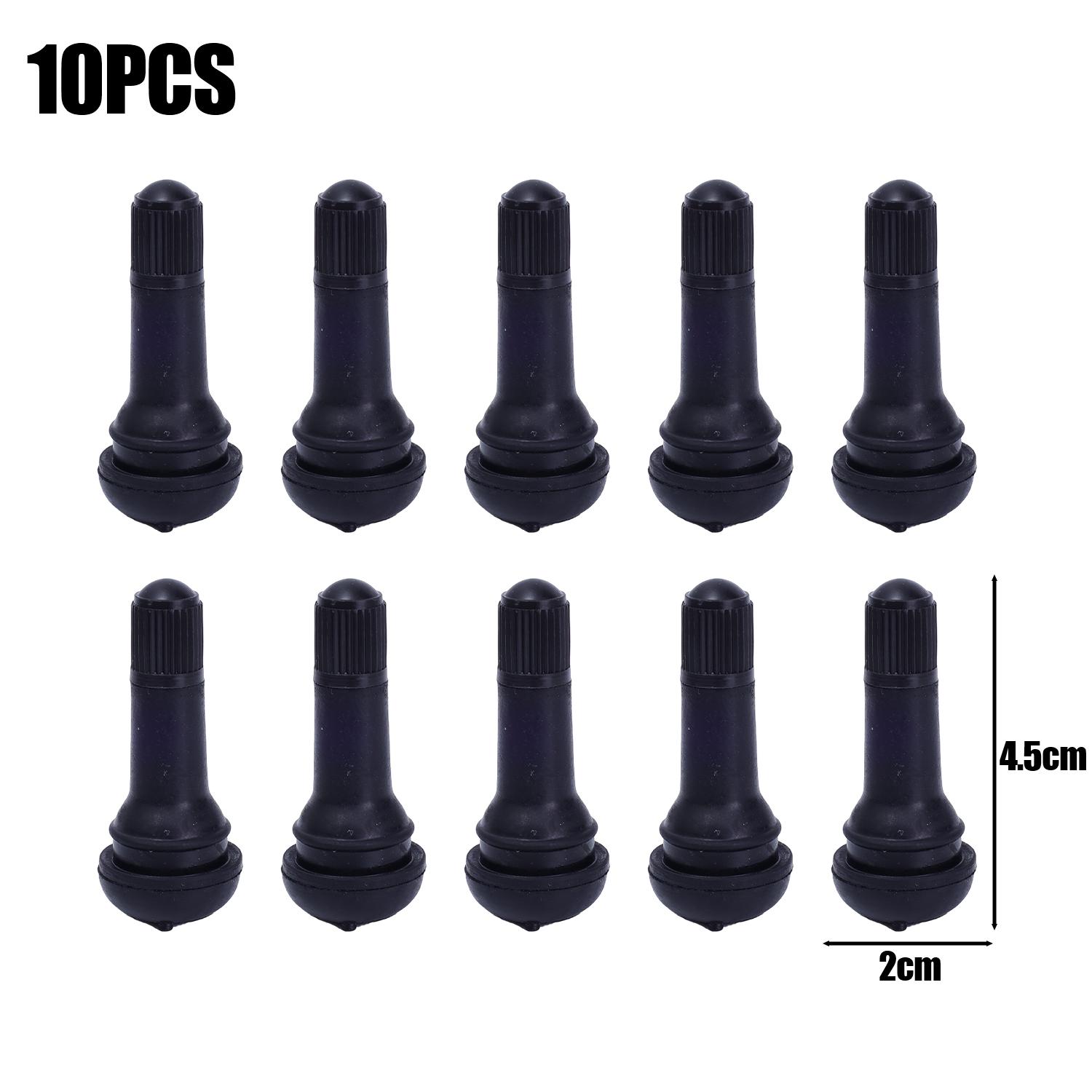 10Pcs TR413 Snap in Type Rubber Valve Tool SET Tubeless Tyre Valves Stems Universal Rubber Nozzle Aluminum Alloy Rubber Nozzle
10Pcs TR413 Snap in Type Rubber Valve Tool SET Tubeless Tyre Valves Stems Universal Rubber Nozzle Aluminum Alloy Rubber Nozzle