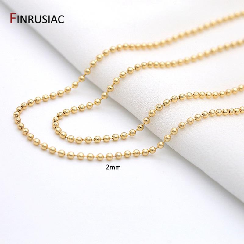 2026 New Trend 14K Real Gold Plated Chains For Jewelry Making DIY Craft Color Preservation 1 meter
2026 New Trend 14K Real Gold Plated Chains For Jewelry Making DIY Craft Color Preservation 1 meter