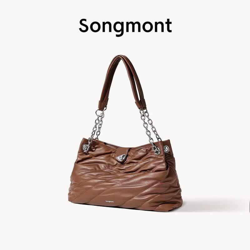 Songmont Tan Shi Leather Tote Bag
Songmont Tan Shi Leather Tote Bag