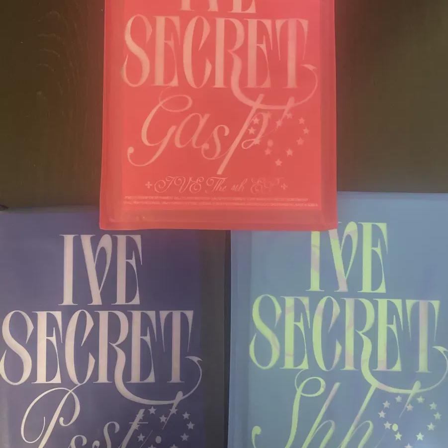 Запечатанный набор из трех дисков Ive Secret
Запечатанный набор из трех дисков Ive Secret