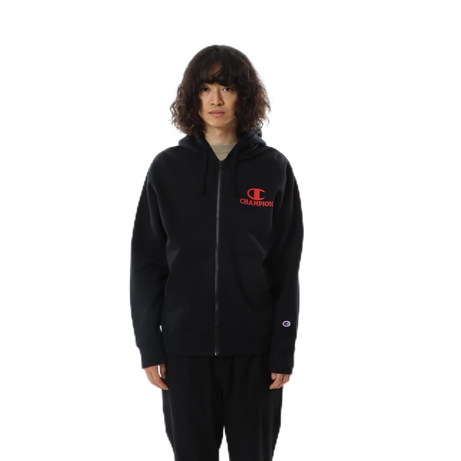 Champion Basic Long Sleeve Zip Hooded Sweatshirt with Script Men s Fleece-Lined Logo, Black, C3-Z107 чёрный
Champion Basic Long Sleeve Zip Hooded Sweatshirt with Script Men s Fleece-Lined Logo, Black, C3-Z107 чёрный