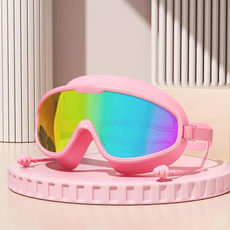 Outdoor Swimming Goggles Anti-Fog Wide View Scuba Diving Swimming Glasses with Earplugs for Adult Youth Water Diving Goggles
Outdoor Swimming Goggles Anti-Fog Wide View Scuba Diving Swimming Glasses with Earplugs for Adult Youth Water Diving Goggles