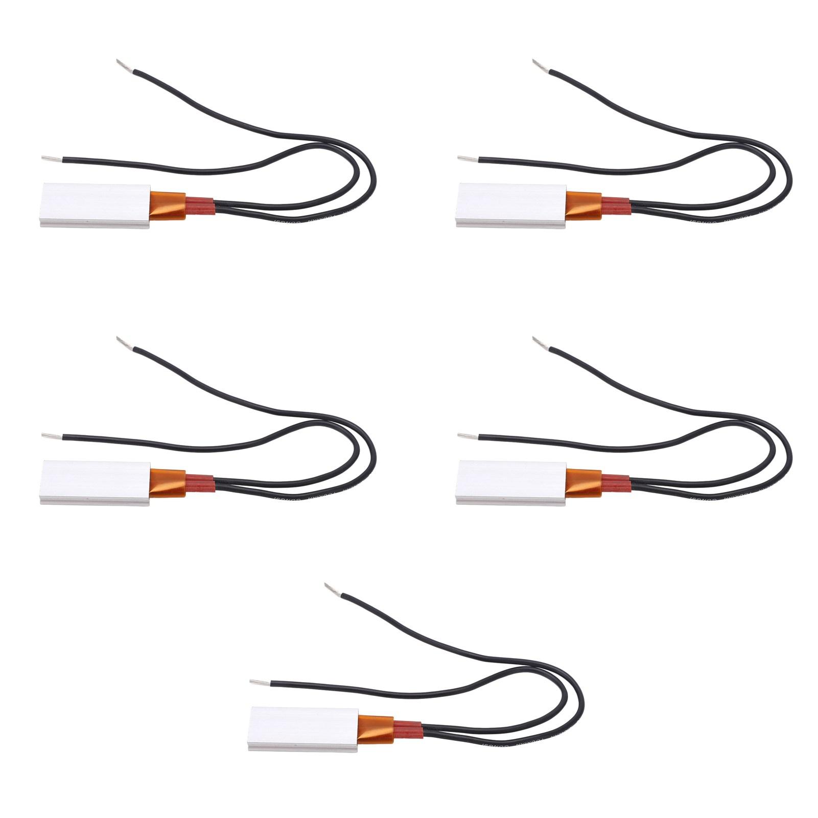 5Pcs PTC Heating Element Safe Constant Temperature Thermostat Heater Plate for Humid Environment
5Pcs PTC Heating Element Safe Constant Temperature Thermostat Heater Plate for Humid Environment