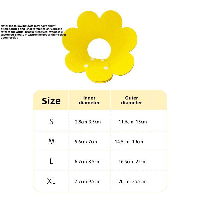 Кошачий ошейник Elisa Circle для домашних животных, фетровый чехол на голову, послеоперационное восстановление, защита от вылизывания, регулируемый ошейник S жёлтый
Кошачий ошейник Elisa Circle для домашних животных, фетровый чехол на голову, послеоперационное восстановление, защита от вылизывания, регулируемый ошейник S жёлтый
