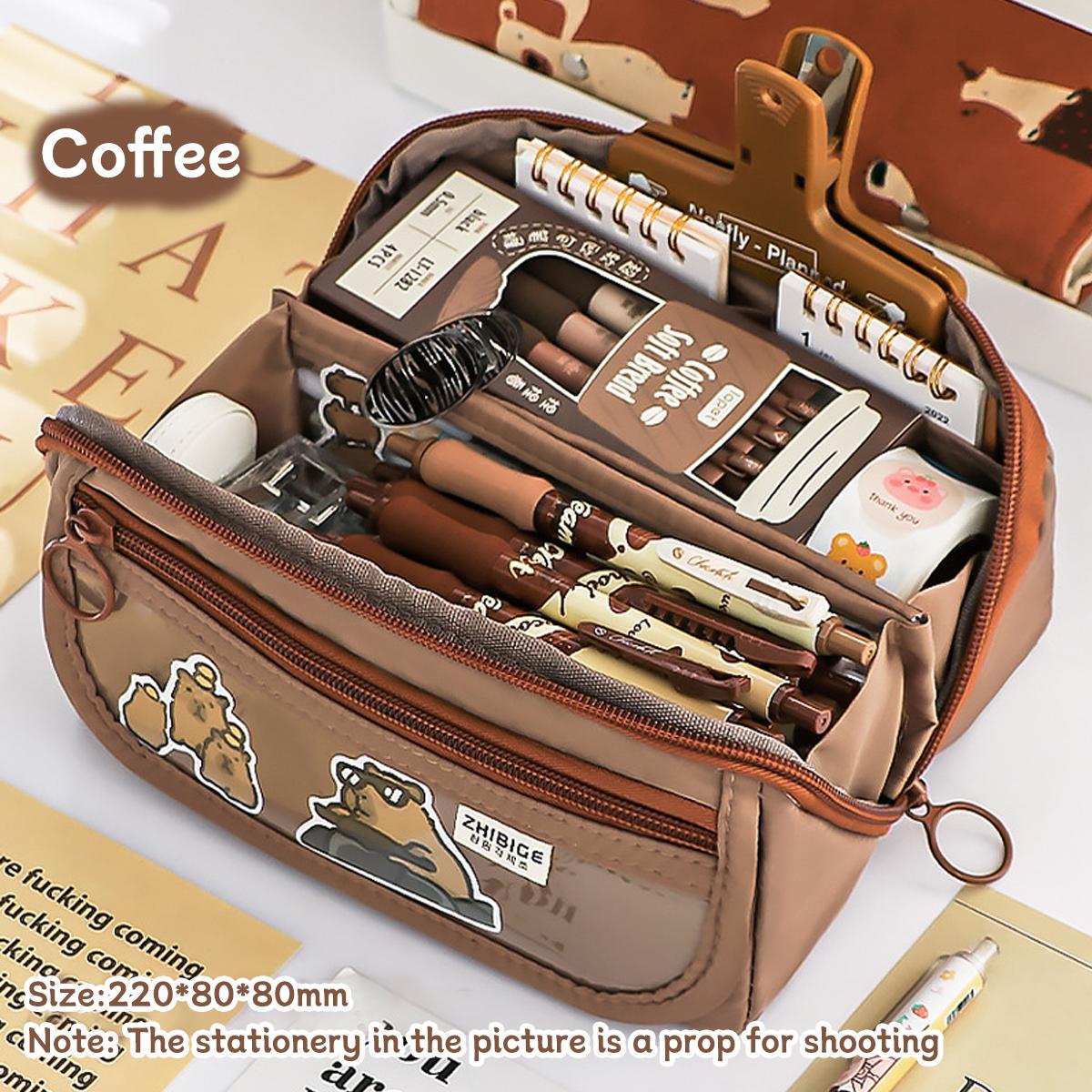 Girly Heart Prism Pencil Bag Large Capacity Female Student Stationery Box High-Looking Stationery Bag Multifunctional Pencil Box кофейный
Girly Heart Prism Pencil Bag Large Capacity Female Student Stationery Box High-Looking Stationery Bag Multifunctional Pencil Box кофейный