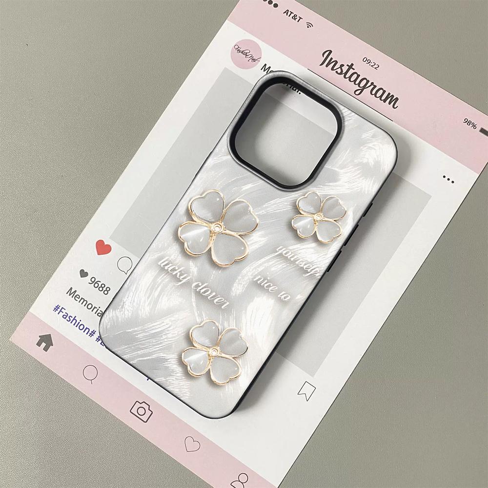 Silver Three Lucky Flowers Phone Case For iPhone 17 17Air 13 Pro 16 15 14 11 12 Pro Max Soft Anti-fall Protection Bumper Cover iPhone XR
Silver Three Lucky Flowers Phone Case For iPhone 17 17Air 13 Pro 16 15 14 11 12 Pro Max Soft Anti-fall Protection Bumper Cover iPhone XR