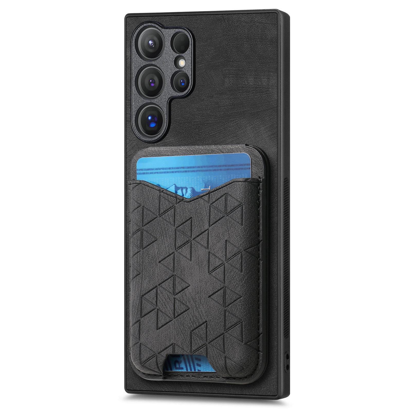 For Samsung Galaxy S24 Ultra Case Imprinted Pattern Card Holder Kickstand Leather Back Cover Black
For Samsung Galaxy S24 Ultra Case Imprinted Pattern Card Holder Kickstand Leather Back Cover Black