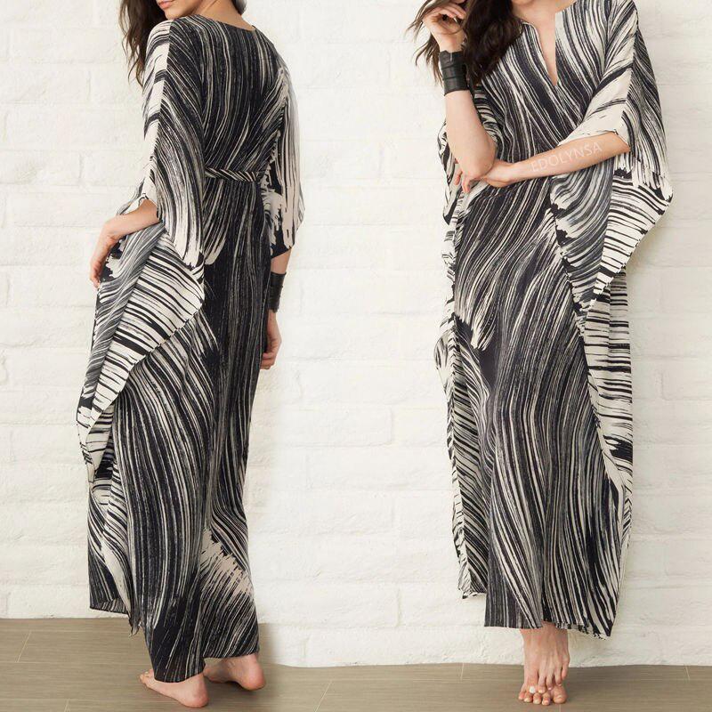 Бохо Быстрый сушки Полосатые Летние женщины Beachwear Kaftan Пляж платье Хлопок Туника Купальник Носить Cover Up
Бохо Быстрый сушки Полосатые Летние женщины Beachwear Kaftan Пляж платье Хлопок Туника Купальник Носить Cover Up