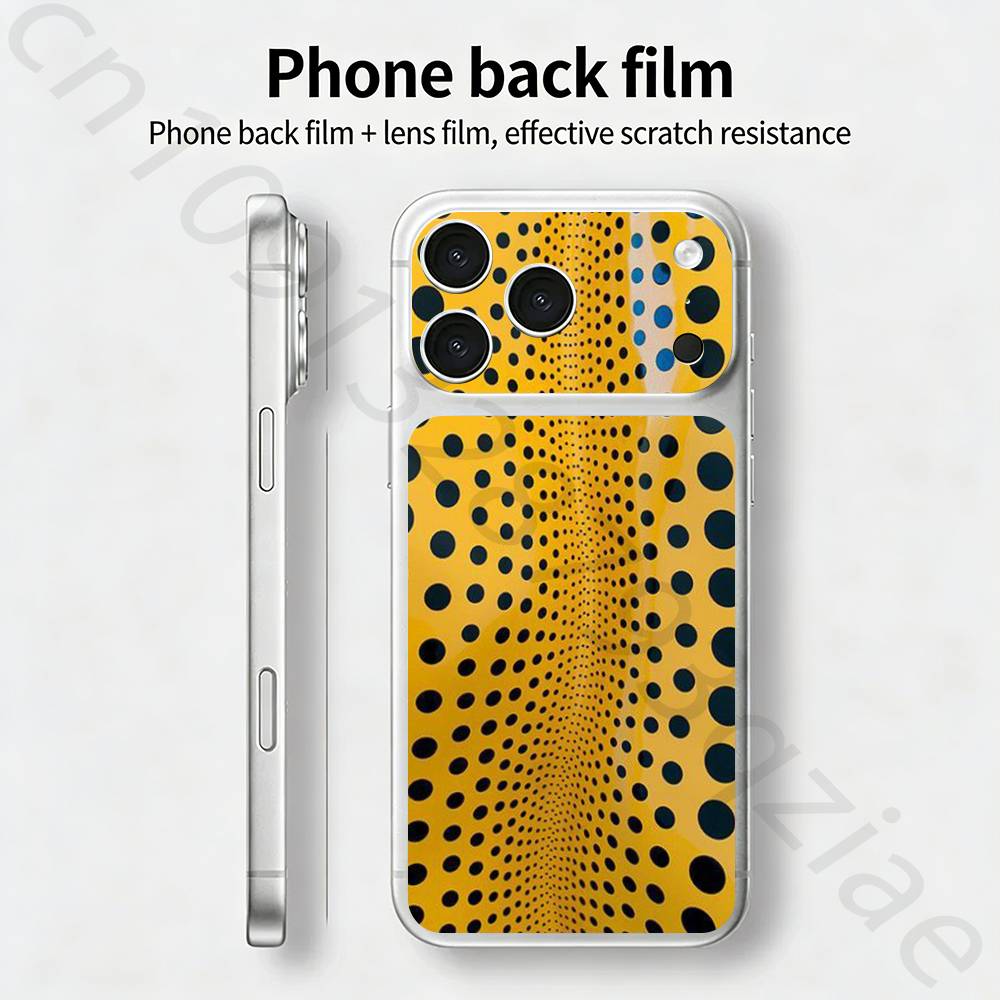 Тыква Яёи Кусама ТИКЕТ Наклейка Skin Wrap для iPhone 17 Pro/Pro max Защитная пленка для задней панели, рамки, камеры iPhone17pro
Тыква Яёи Кусама ТИКЕТ Наклейка Skin Wrap для iPhone 17 Pro/Pro max Защитная пленка для задней панели, рамки, камеры iPhone17pro