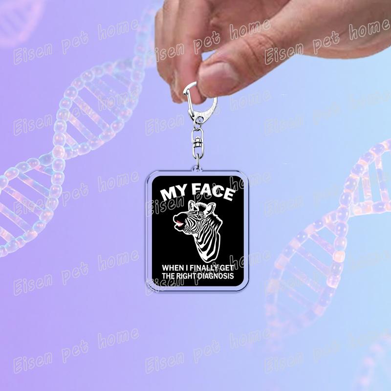 Eds Awareness Zebra Keychains Animal Keyring for Accessories Bag Stripes Ribbon Key Chain Ring Jewelry Friends Fans Gifts
Eds Awareness Zebra Keychains Animal Keyring for Accessories Bag Stripes Ribbon Key Chain Ring Jewelry Friends Fans Gifts
