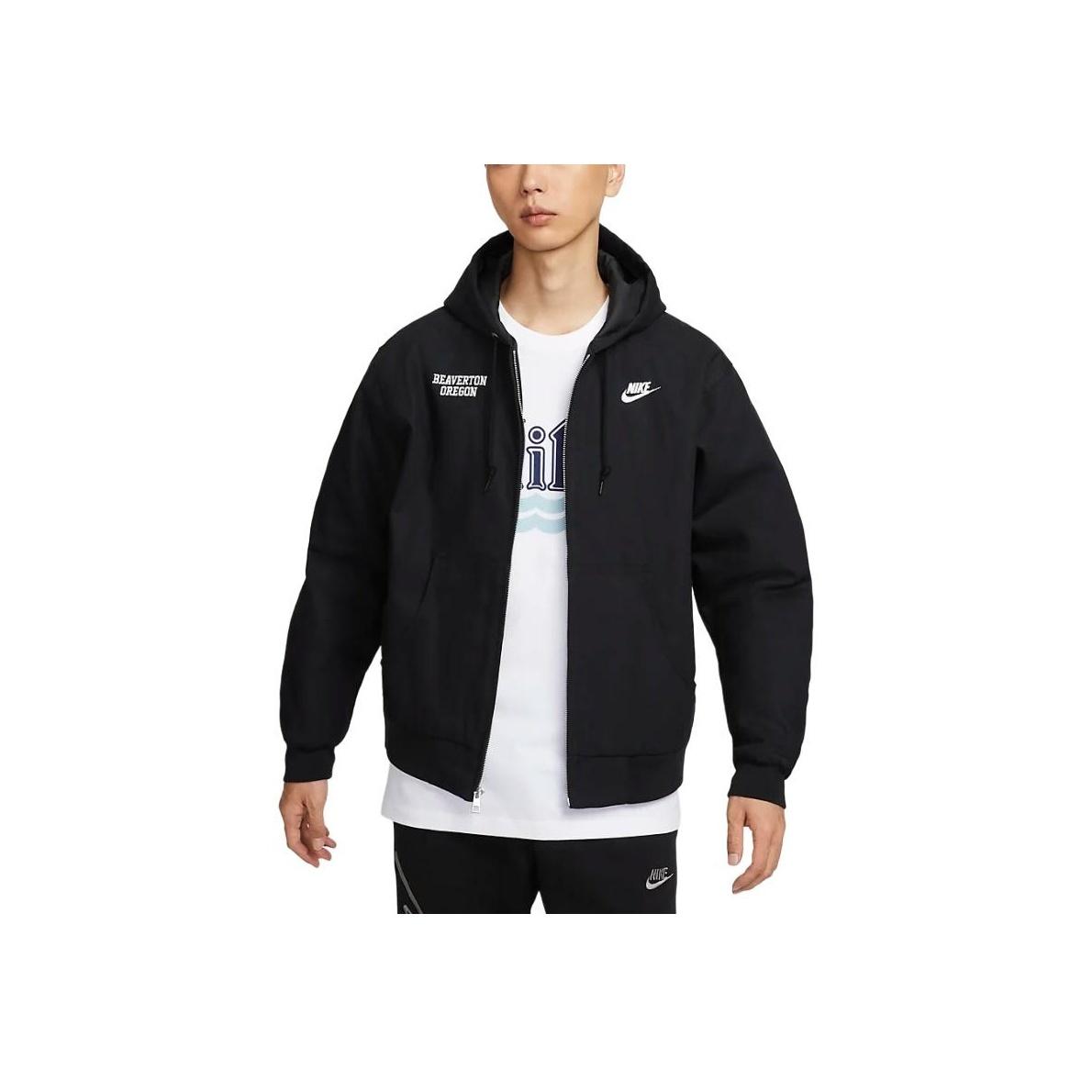 Nike Куртка мужская с капюшоном и застежкой-молнией Therma-Fit Life Series Letter Logo Outdoor Work Comfort, черная HV1738-010
Nike Куртка мужская с капюшоном и застежкой-молнией Therma-Fit Life Series Letter Logo Outdoor Work Comfort, черная HV1738-010