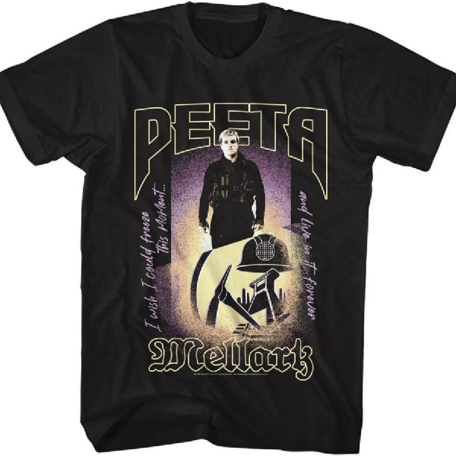 Hunger Games - Mens Peeta Mellark Short Sleeve T-Shirt XXXXXL чёрный
Hunger Games - Mens Peeta Mellark Short Sleeve T-Shirt XXXXXL чёрный