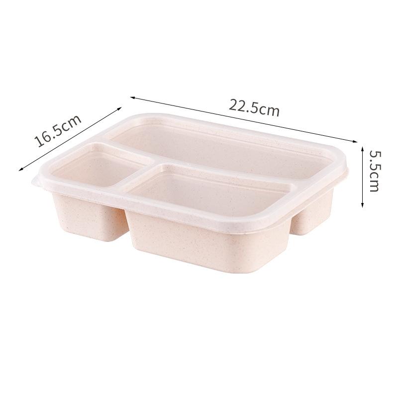 Трехсекционный ланч-бокс из пшеничной соломы, коробка бенто, ресторанный ланч-бокс, портативный контейнер для фруктов и закусок для улицы бежевый
Трехсекционный ланч-бокс из пшеничной соломы, коробка бенто, ресторанный ланч-бокс, портативный контейнер для фруктов и закусок для улицы бежевый