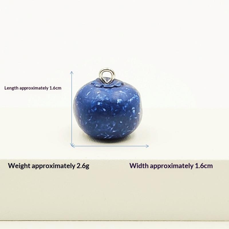 10/20Pcs Lovely Simulated Fruit Food Pendant 3D Small Blueberry Resin Charms DIY For Earring Necklace Jewelry Make Accessory
10/20Pcs Lovely Simulated Fruit Food Pendant 3D Small Blueberry Resin Charms DIY For Earring Necklace Jewelry Make Accessory