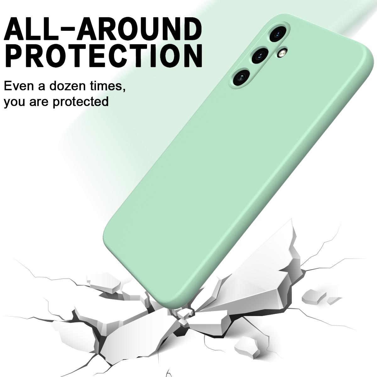 Anti-Scratch Phone Cover for Samsung Galaxy A15 4G/5G Case Soft Lining Liquid Silicone Shell with Strap Black
Anti-Scratch Phone Cover for Samsung Galaxy A15 4G/5G Case Soft Lining Liquid Silicone Shell with Strap Black