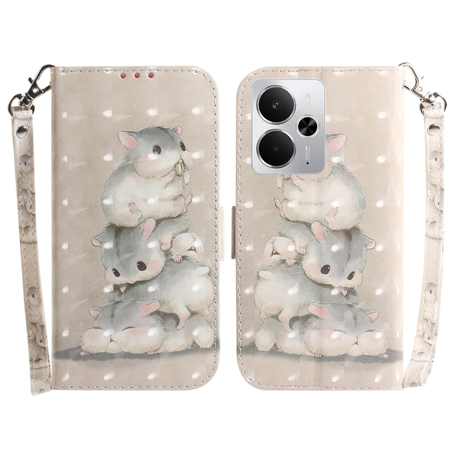 For Realme 14 5G Case Pattern Printing Leather Wallet Phone Cover with Wrist Strap Stacking Squirrels
For Realme 14 5G Case Pattern Printing Leather Wallet Phone Cover with Wrist Strap Stacking Squirrels