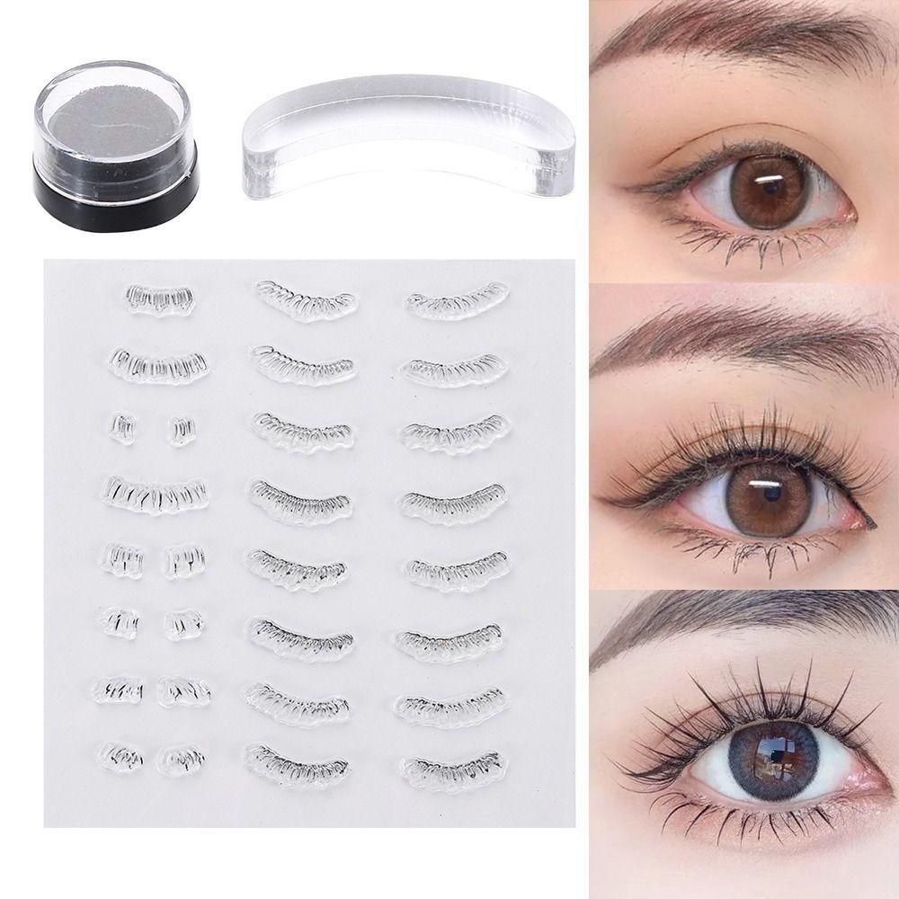 DIY Lower Lashes Extensions Natural False Eyelash Eyeliner Seal Silicone Eyelash Stamps Tool
DIY Lower Lashes Extensions Natural False Eyelash Eyeliner Seal Silicone Eyelash Stamps Tool