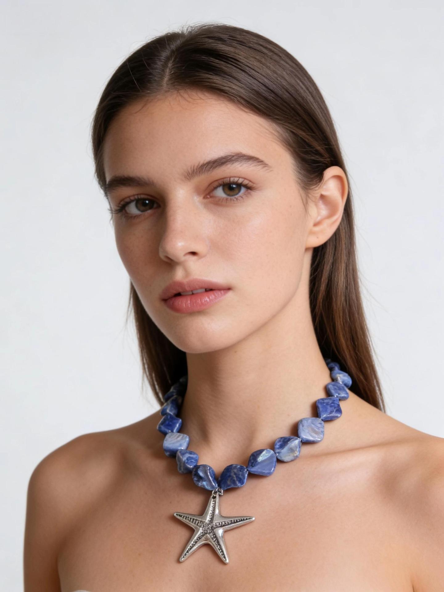 Holiday Style Hand-Woven Shell Starfish Necklace Niche Temperament Collarbone Chain Fashion Jewelry Women S High Sense
Holiday Style Hand-Woven Shell Starfish Necklace Niche Temperament Collarbone Chain Fashion Jewelry Women S High Sense