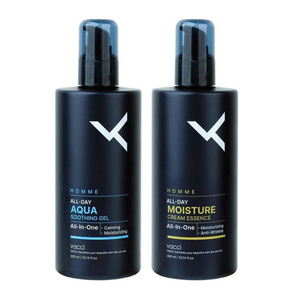 VACCI Homme 4in1 All Day All-in-One 300 мл Выберите 1/Aqua Soothing Gel. Увлажняющий крем-эссенция Aqua soothing gel
VACCI Homme 4in1 All Day All-in-One 300 мл Выберите 1/Aqua Soothing Gel. Увлажняющий крем-эссенция Aqua soothing gel