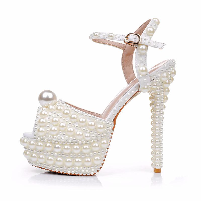 Fashion Luxury Full Pearls Beaded Peep toe Women Gladiator Sandals Fashion Summer Platform Wedges 14cm High heels Wedding Party Shoes 35 бежевый
Fashion Luxury Full Pearls Beaded Peep toe Women Gladiator Sandals Fashion Summer Platform Wedges 14cm High heels Wedding Party Shoes 35 бежевый