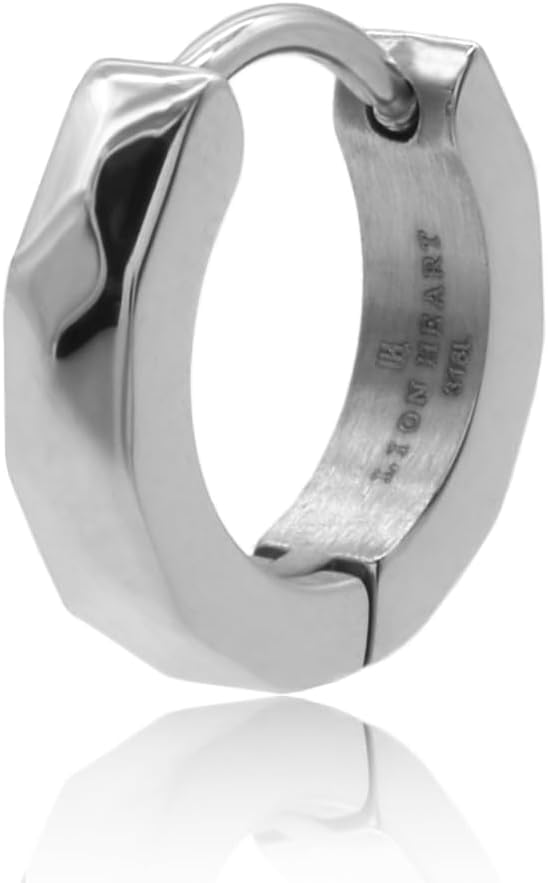 Серьги LION HEART Серьги-кольца THE EDGE Cutting Hoop Серьги из хирургической нержавеющей стали 316L Гипоаллергенные для одного уха для мужчин (Серебряный)
Серьги LION HEART Серьги-кольца THE EDGE Cutting Hoop Серьги из хирургической нержавеющей стали 316L Гипоаллергенные для одного уха для мужчин (Серебряный)
