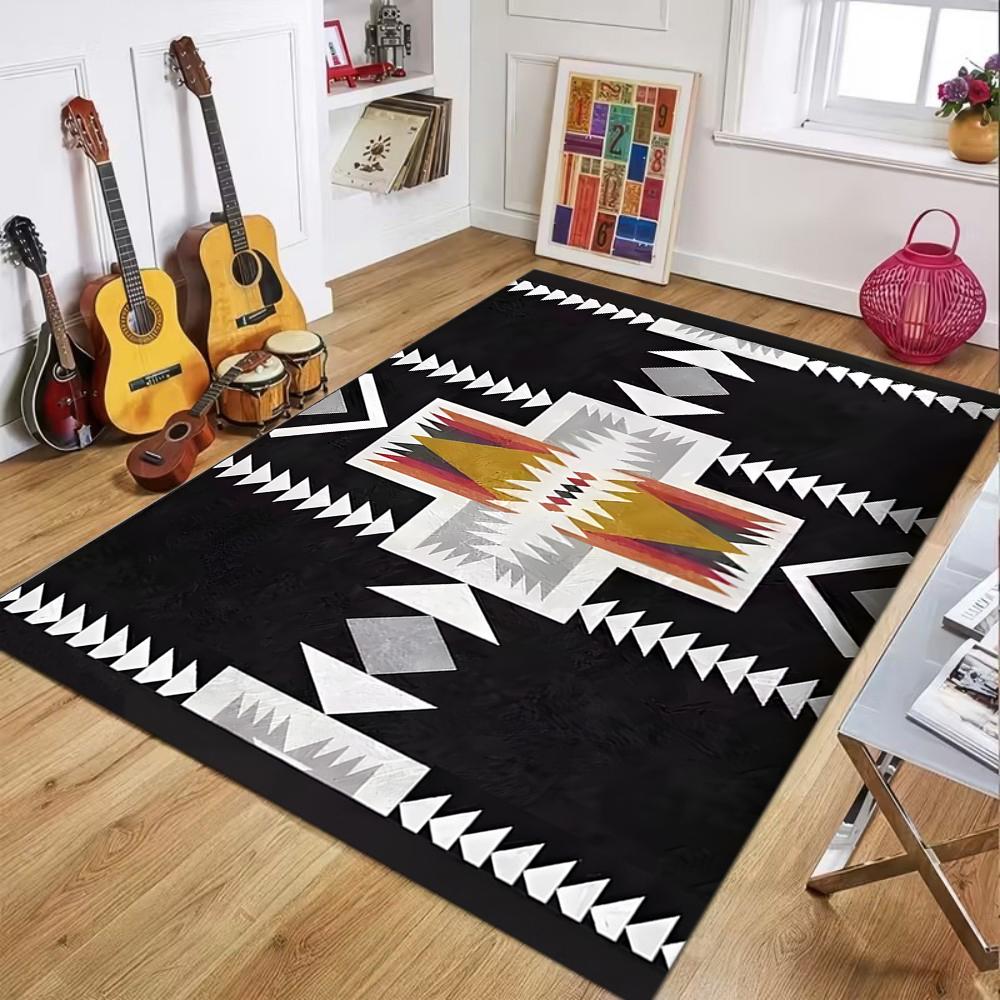 Native American Feather Style Rug Non Slip Soft Easy To Clean Fits Living Room Home Adds Ethnic Mystical Vibe To Cozy Space 50x80cm
Native American Feather Style Rug Non Slip Soft Easy To Clean Fits Living Room Home Adds Ethnic Mystical Vibe To Cozy Space 50x80cm