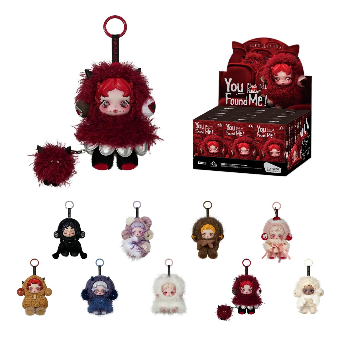 POP MART SKULLPANDA Серія Ти знайшов Плюшевий підвіска Коробка Pop Mart Gachapon Сліпа коробка Фігурка Пластикова модель Преміальна іграшка М який вініл Оригінальний персонаж
POP MART SKULLPANDA Серія Ти знайшов Плюшевий підвіска Коробка Pop Mart Gachapon Сліпа коробка Фігурка Пластикова модель Преміальна іграшка М який вініл Оригінальний персонаж