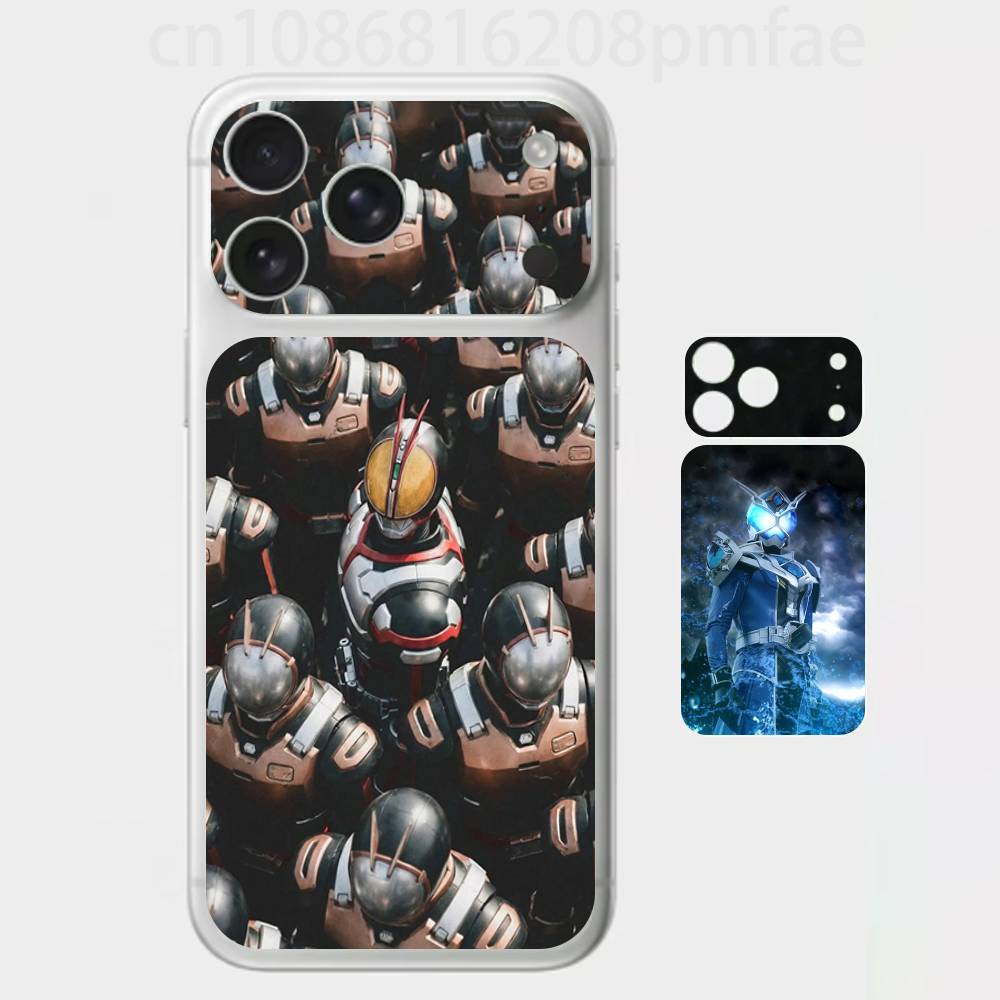 Премиальная защитная пленка-обертка Kamen R-Rider для iPhone 17 Pro/Max, Защитная наклейка на заднюю рамку и камеру (Не чехол) iPhone17promax
Премиальная защитная пленка-обертка Kamen R-Rider для iPhone 17 Pro/Max, Защитная наклейка на заднюю рамку и камеру (Не чехол) iPhone17promax