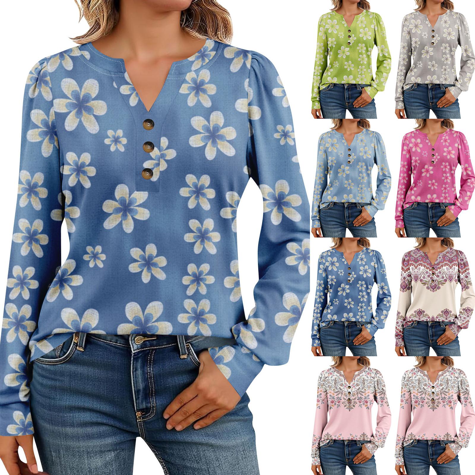 Women s Long Sleeve Shirts Henely Casual Tops Trendy Blouses Cute T-Shirts XL синій
Women s Long Sleeve Shirts Henely Casual Tops Trendy Blouses Cute T-Shirts XL синій