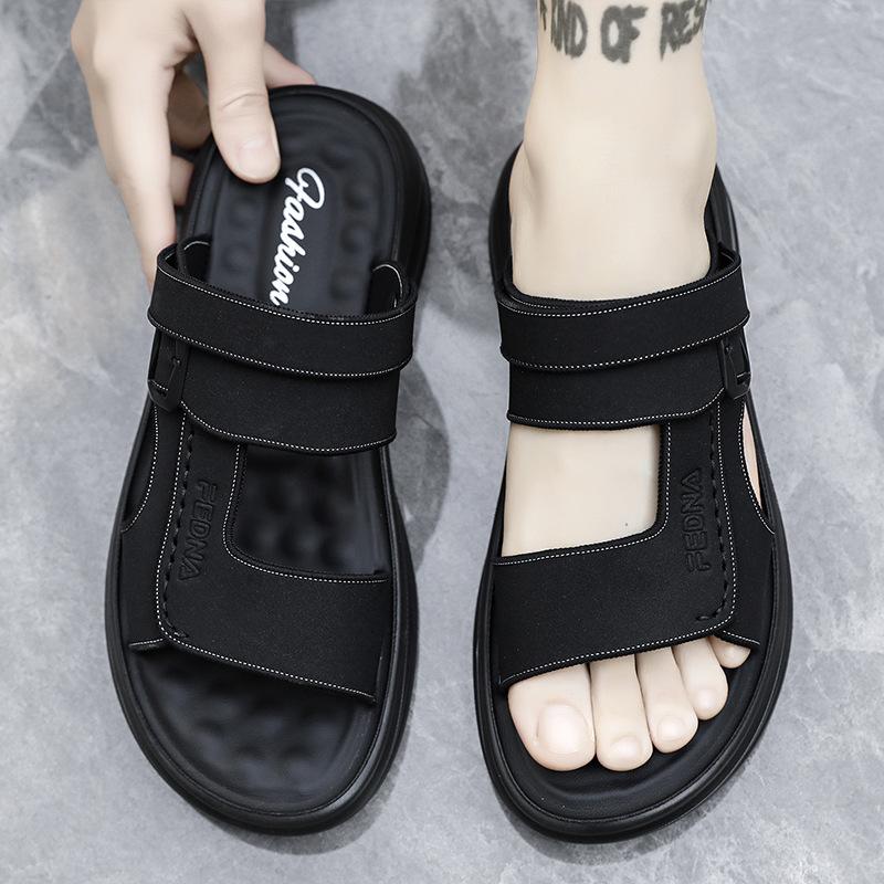 Popular sandals men s summer wear non-slip and deodorant dual-purpose driving slippers Vietnam beach cool slippers 38 чёрный
Popular sandals men s summer wear non-slip and deodorant dual-purpose driving slippers Vietnam beach cool slippers 38 чёрный