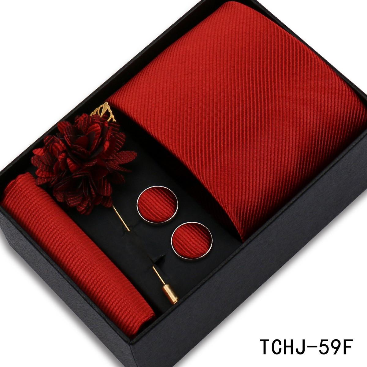 Men S Business Tie Square Scarf Cufflink Corsage Gift Box Dress Plain Striped 4-Piece Tie
Men S Business Tie Square Scarf Cufflink Corsage Gift Box Dress Plain Striped 4-Piece Tie
