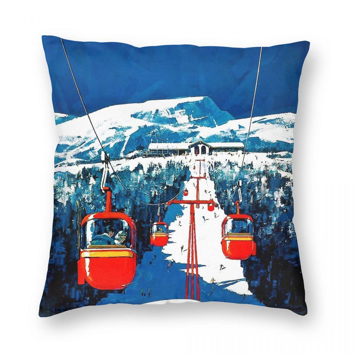 Vintage Gondola Winter Travel Ski Square Pillowcase Polyester Linen Velvet Printed Zip Decorative Throw Pillow Case Room Case 30x30cm
Vintage Gondola Winter Travel Ski Square Pillowcase Polyester Linen Velvet Printed Zip Decorative Throw Pillow Case Room Case 30x30cm