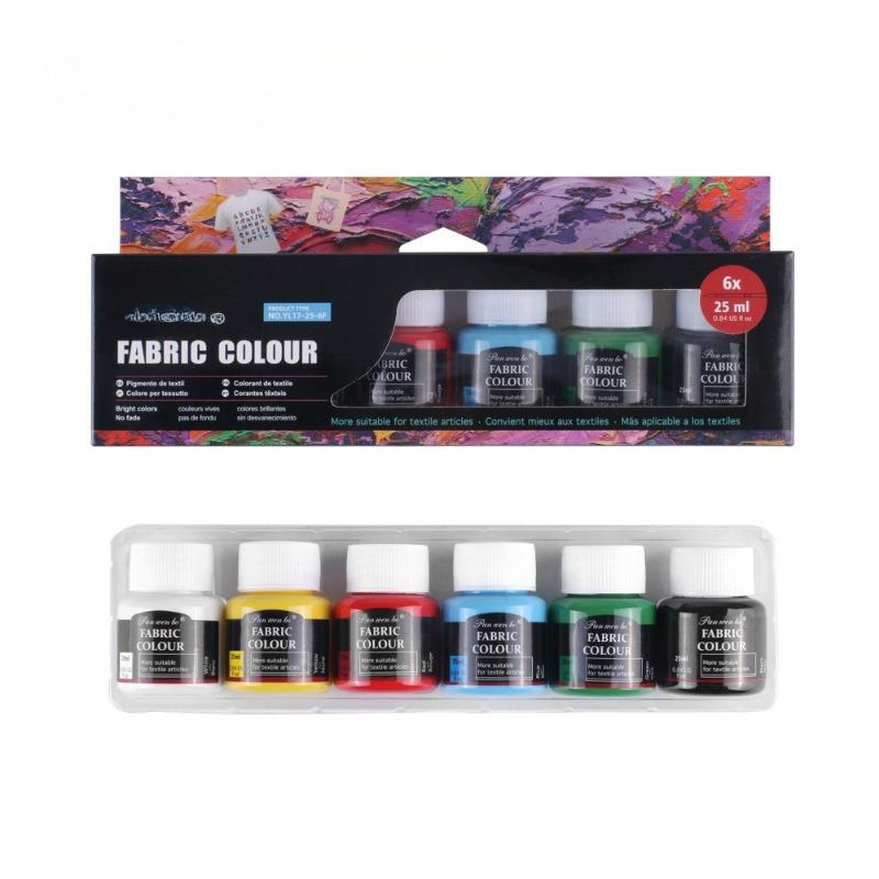 1PACK 8-color permanent clothing paint, suitable for DIY T-shirts, tote bags and canvas, washable and elastic fabric paint
1PACK 8-color permanent clothing paint, suitable for DIY T-shirts, tote bags and canvas, washable and elastic fabric paint