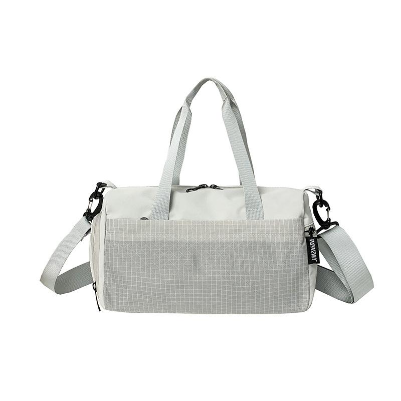 Color matching travel bag Men s fashion student large-capacity sports fitness bag Short trip Women s shoulder messenger bag світло-сірого кольору
Color matching travel bag Men s fashion student large-capacity sports fitness bag Short trip Women s shoulder messenger bag світло-сірого кольору