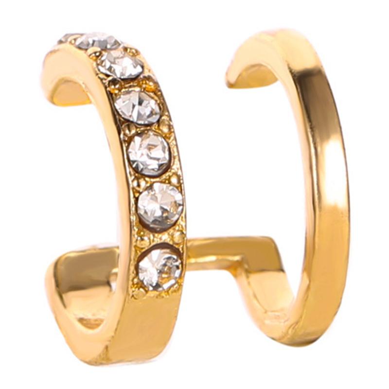 Двойная U-образная клипса для ушей, косточка для ушей, одинарная простая непроколотая клипса для ушей, инкрустированная бриллиантами, ювелирное изделие для женщин, подарок золотой
Двойная U-образная клипса для ушей, косточка для ушей, одинарная простая непроколотая клипса для ушей, инкрустированная бриллиантами, ювелирное изделие для женщин, подарок золотой